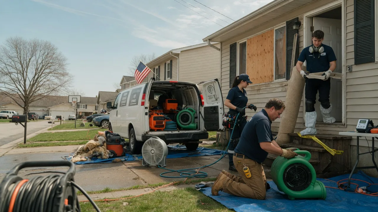 Water Damage Restoration in Lyndon Station, WI near me